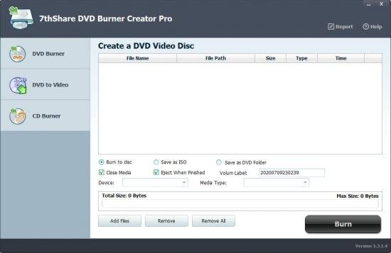 DVDBurnerCreator,DVD烧录.