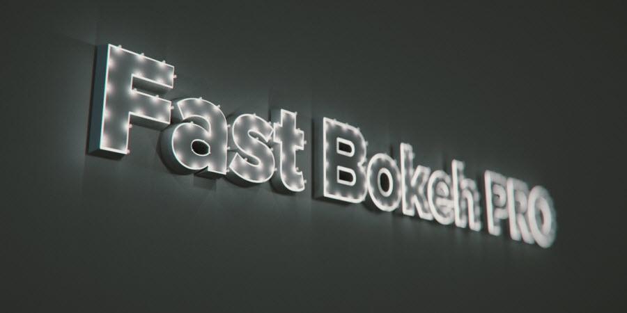 FastBokeh,景深模糊.